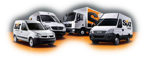 Umzugshelfer und Sixt Transporter