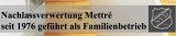 Nachlassverwertung Mettré